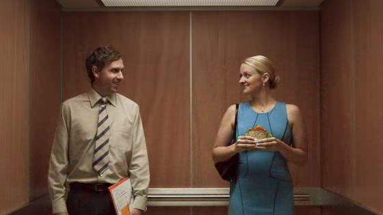 elevator conversation